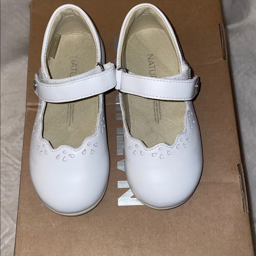 NWT Naturino Olya Mary Jane in White - Picture 9 of 15